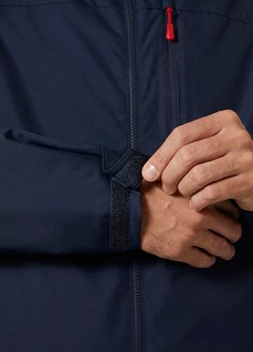 Detalle de Helly Hansen Crew 2 chaqueta intermedia azul marino M