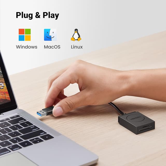 Thumbnail 5 de UGREEN SD Kartenleser USB 3.0 170 MB/s