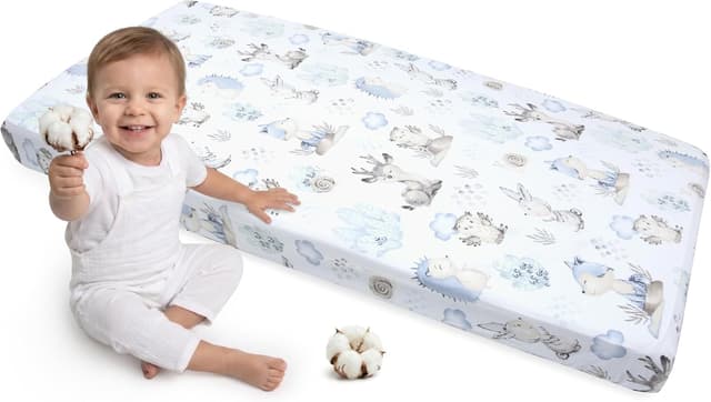 Thumbnail 6 de Drap housse Medi Partners 60x120, lot de 3 ⚙