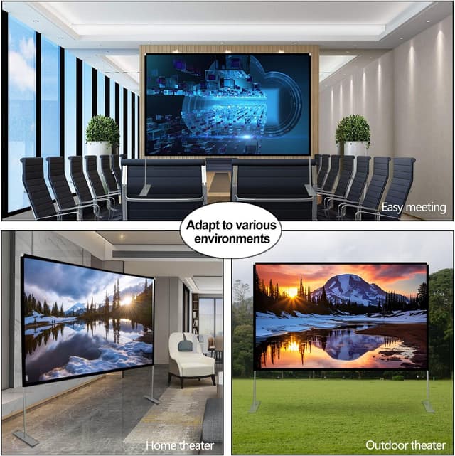 Thumbnail 4 de SKERELL Outdoor Projector Screen 100 Inch