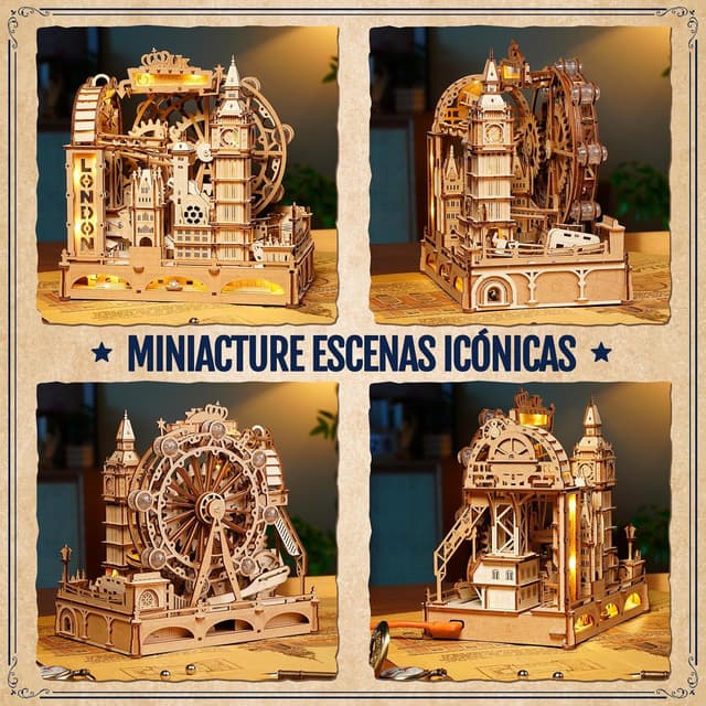 Thumbnail 4 de ROKR Marble Travel London Puzzle de Canicas 3D