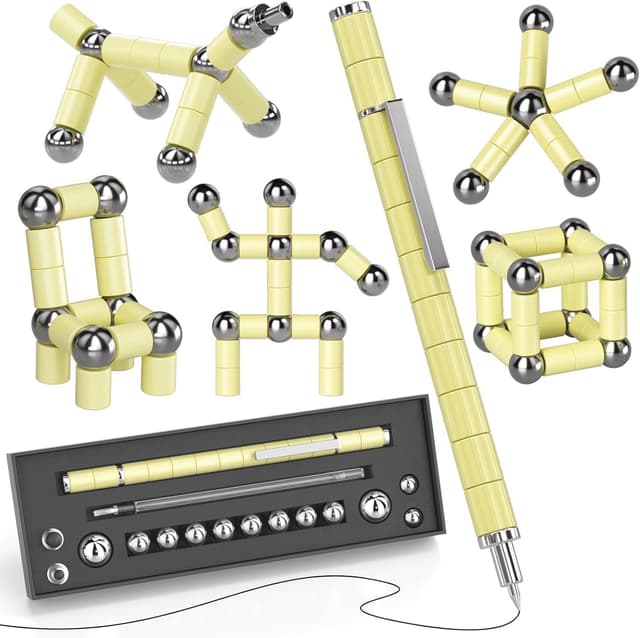 Detalle de Waksox magnetic fidget pen, blue