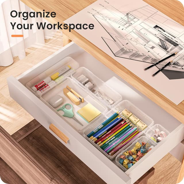 Detalle 2 de A-LuGei Drawer Organisers 88 pcs