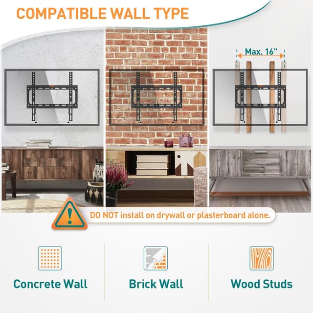 Thumbnail 6 de ELIVED EV3036 Tilt TV Wall Bracket 45KG