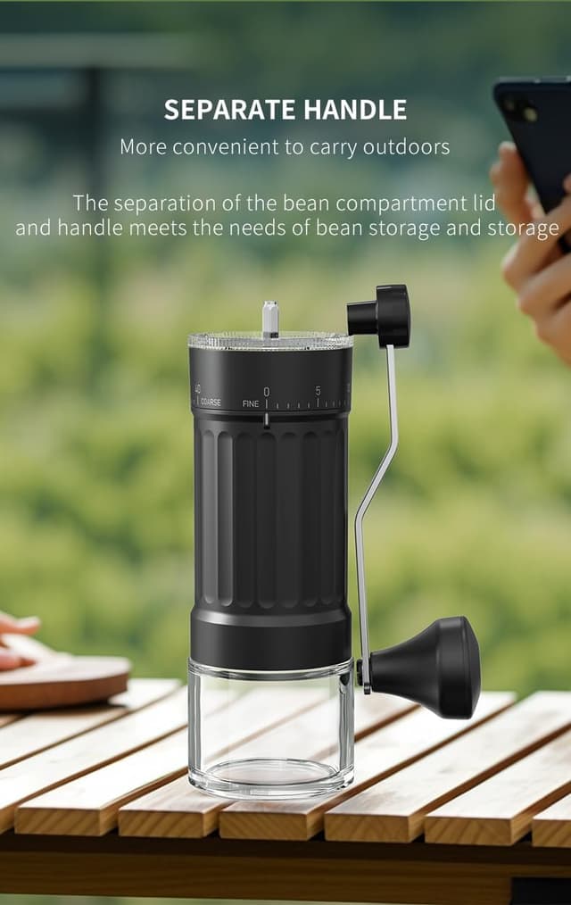 Thumbnail 3 de OrkeyDolk Externer Keramik-Kaffeemühle 40 Stufen