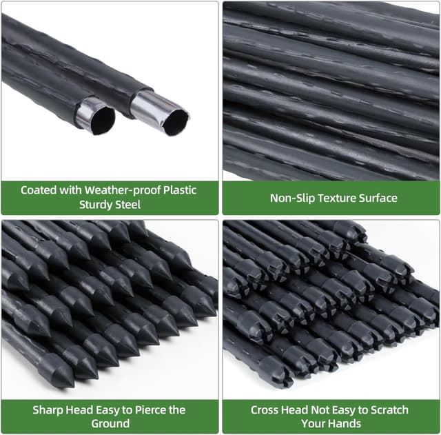 Detalle de Ohuhu 30 m Begrenzungszaun 1 m hoch