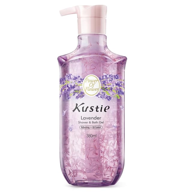 Detalle de Kustie Lavendel Duschgel 380 ml mit Blüten