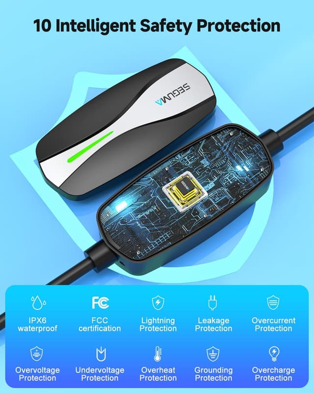 Thumbnail 5 de SEGUMA Level 1/2 Tesla Charger 25ft