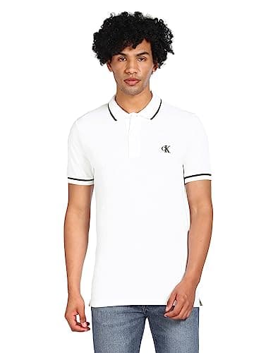 Imagen de Calvin Klein Polo manga corta blanco M en OfertitasTOP