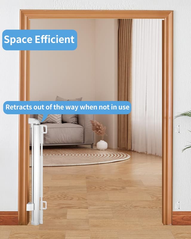 Thumbnail 3 de Veraste Retractable Baby Gate 33.6"