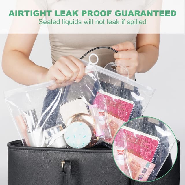 Thumbnail 5 de OSDUE Bolsas de Aseo Transparentes 4 piezas