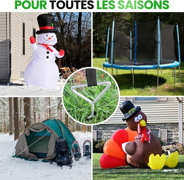 Thumbnail 6 de Ultrasport Ancrage au Sol 4 pièces