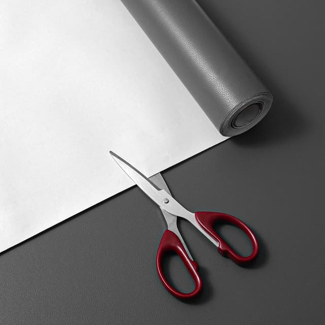 Detalle 1 de Hode cuero adhesivo 44x300 cm parche gris