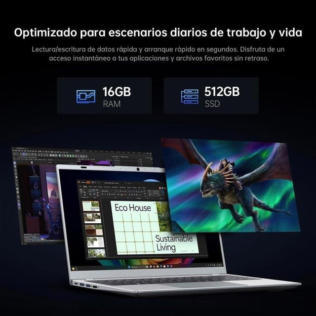 Thumbnail 2 de Vanwin NF5124 Portátil 15.6 pulgadas Intel 6500Y