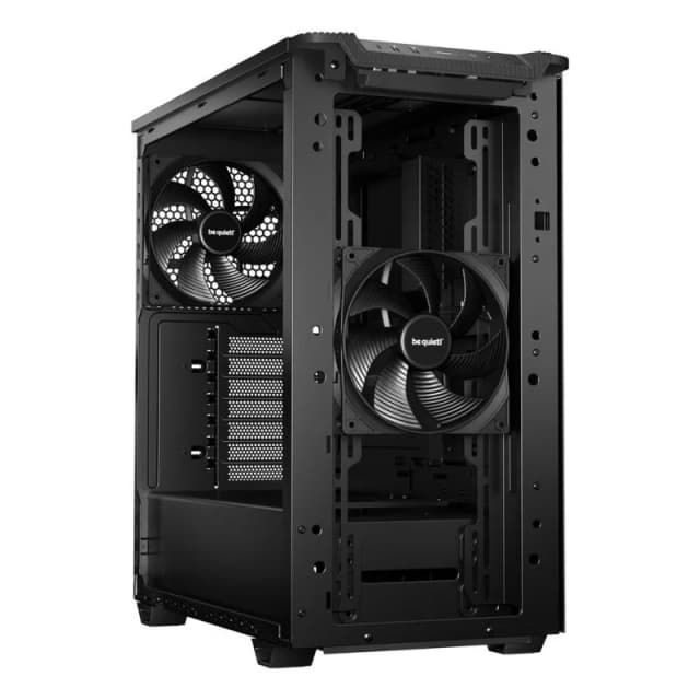 Detalle 2 de be-quiet PURE BASE 501 Airflow Black: caja PC ATX/Micro ATX/Mini-ITX con flujo de aire