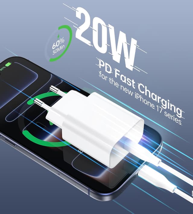 Detalle 2 de Seadmit 20W Cargador USB C carga rápida