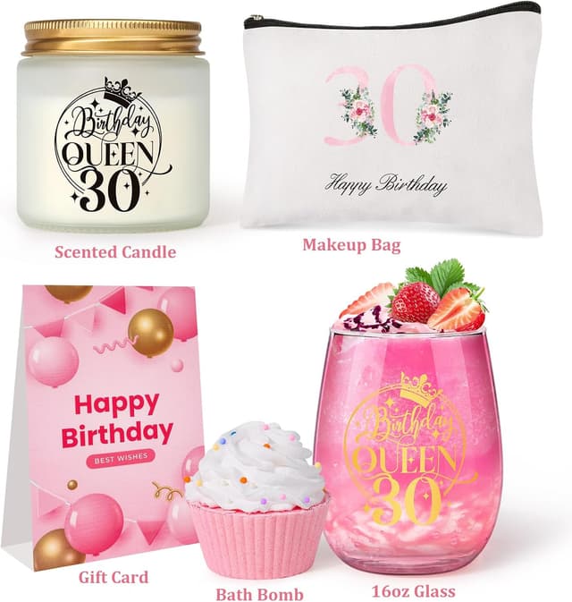 Thumbnail 1 de 30th Birthday Gifts for Her – Personalised Gift Set