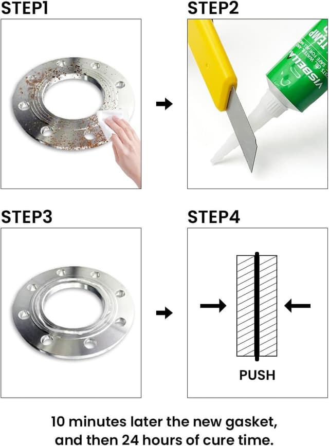 Thumbnail 5 de Visbella Neutral RTV Sellador de Juntas 315 °C