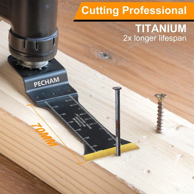 Detalle 2 de PECHAM 128 Multitool Sägeblätter Set