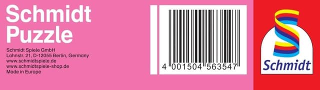 Detalle 2 de Puzzle Licorne Rose enfant Schmidt Spiele 56354 – 150 pièces