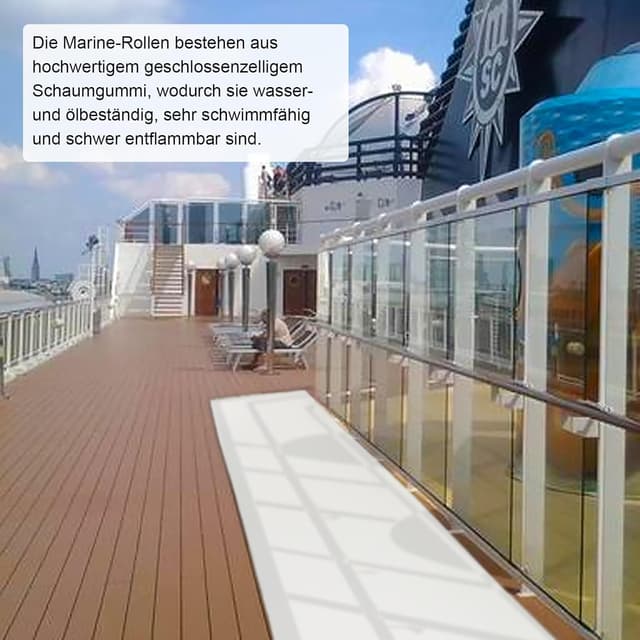 Detalle de Vefhby selbstklebende Schaumstoffplatte aus Neopren (300 mm x 3 mm x 1,5 m) für Dichtungen, Schalldämmung & Pufferung – weiß