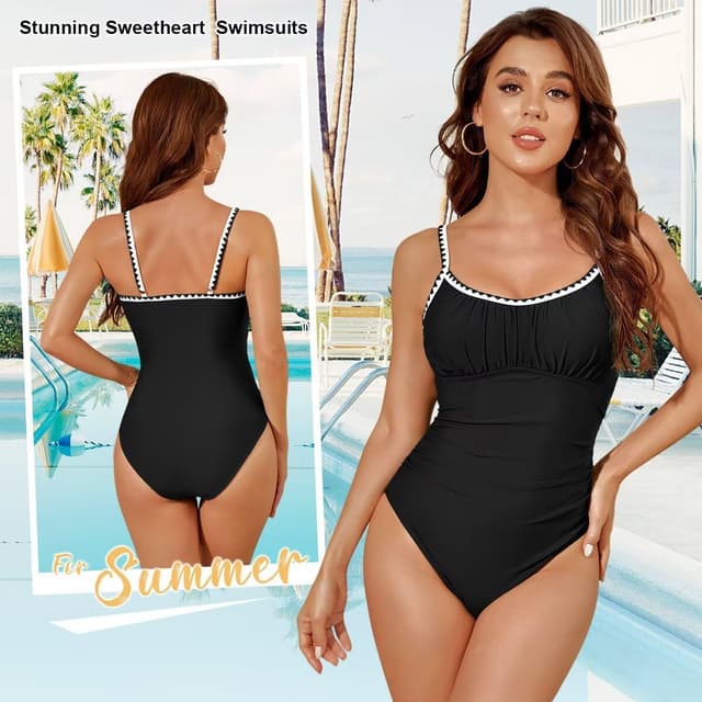 Detalle de Sillictor tummy control swimsuit