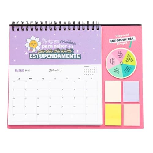 Detalle 2 de Mr. Wonderful Calendario de sobremesa 2025, 2 blocs 🗓