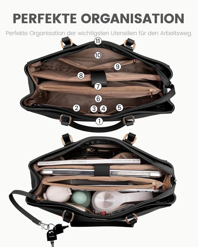 Thumbnail 3 de LOVEVOOK Laptoptasche 15,6 Zoll 💼