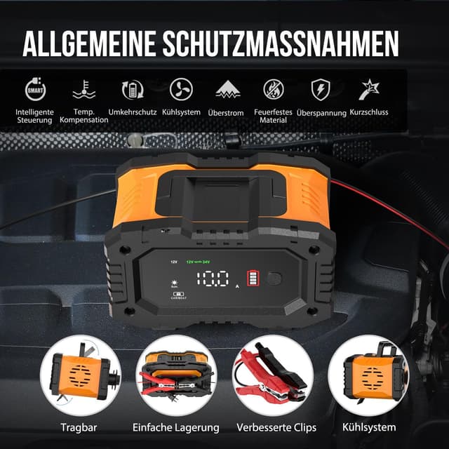 Thumbnail 4 de NEXPEAK NC202 Ladegerät 12V/24V LiFePO4