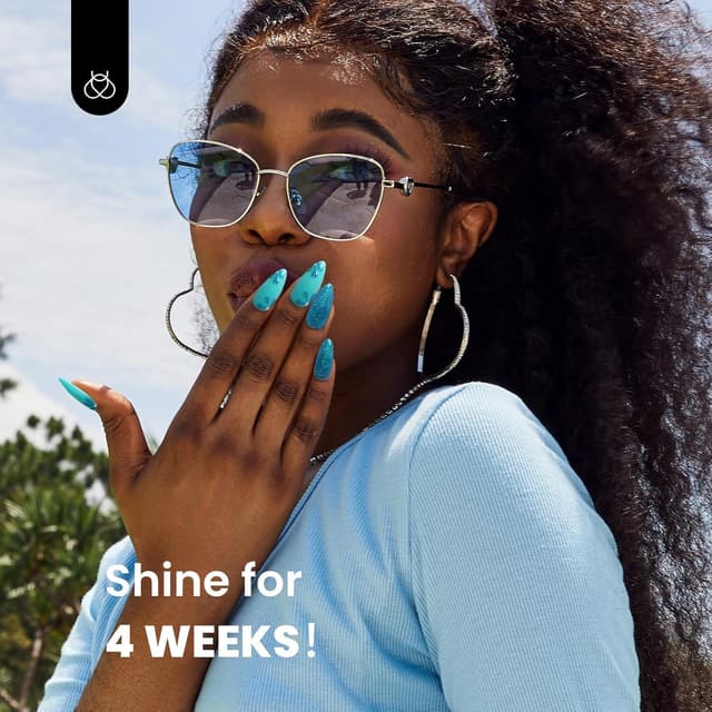 Detalle 2 de Beetles Chameleon Gel Nail Polish Set (6 Colors) – Sparkle Pink, Purple, Blue Glitter Chameleon UV/LED Gel Kit