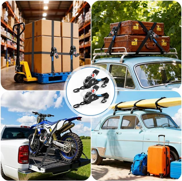 Thumbnail 6 de TLGREEN Cinghie retrattili 3 m 🚚