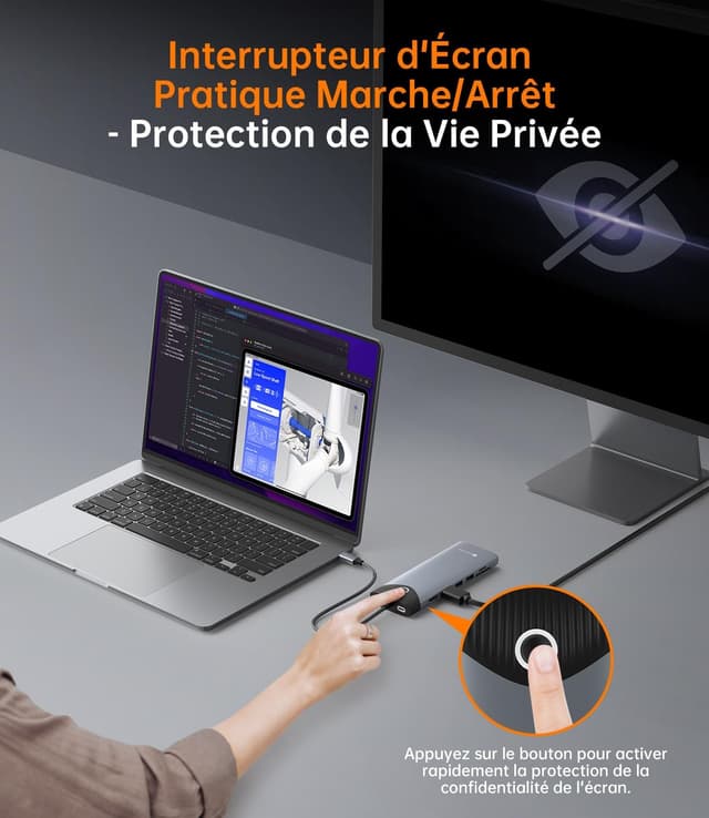 Thumbnail 6 de Station d’accueil USB-C NOVOO triple affichage 15 en 1