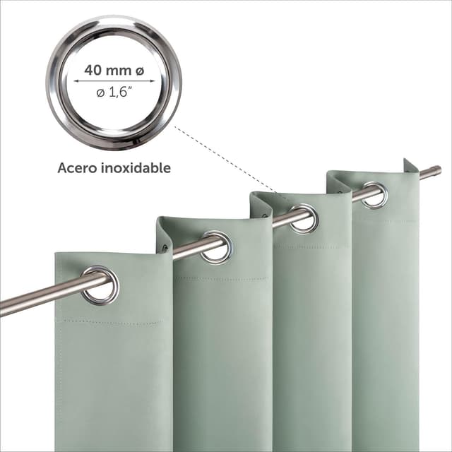 Thumbnail 2 de Blumtal Cortinas Opacas 2 Piezas 225x140cm 🏠