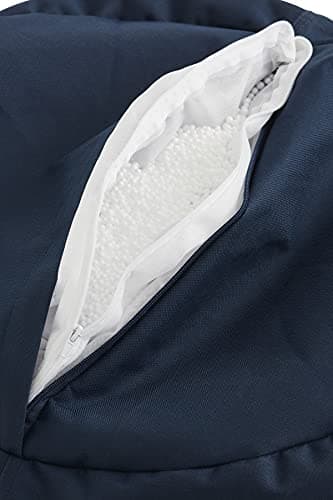 Thumbnail 6 de textil-home Puf Pera XXL Azul