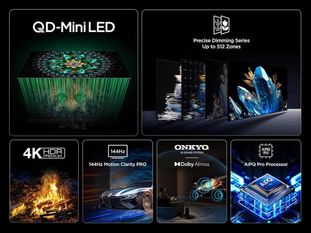 Detalle 2 de TCL 85Q6C 85" QD Mini LED 4K HDR Smart TV