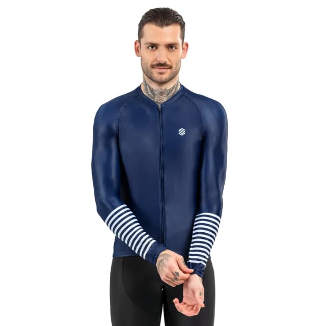 Detalle de Siroko M2 Alpine - Maillot de Manga Larga para Hombre