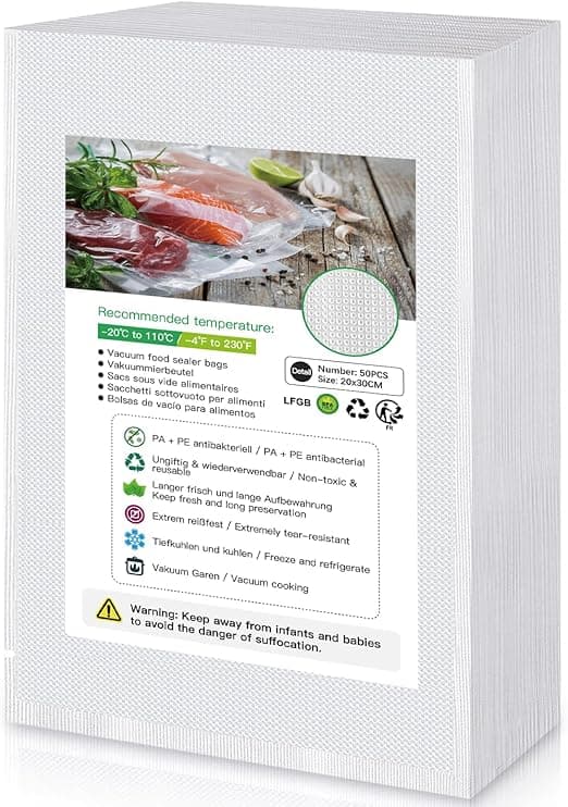 Imagen de BoxLegend Bolsas al Vacío para Alimentos 20x30cm 🥦 en OfertitasTOP