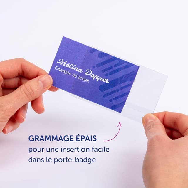 Thumbnail 6 de Avery 200 inserts badges 86x55 mm