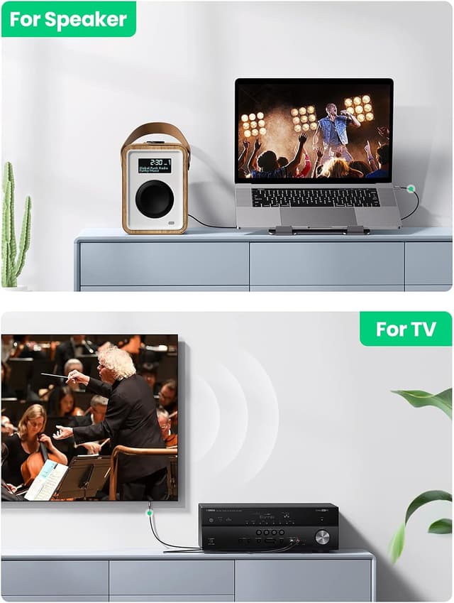 Thumbnail 6 de UGREEN RCA to 3.5mm Cable 1m