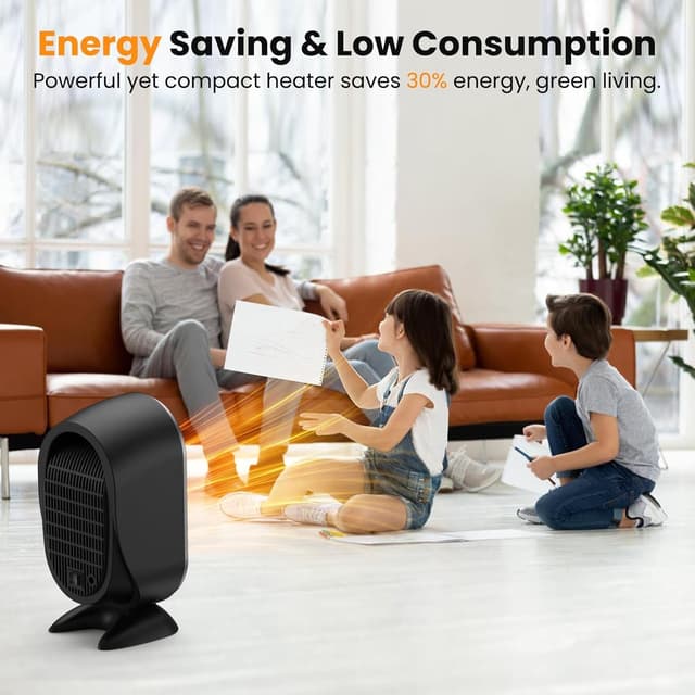 Thumbnail 3 de Radiateurs électriques soufflants 1200W ⚡