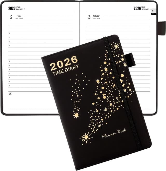 Detalle de Goldaypln Agenda académica 2026 A5 1 día