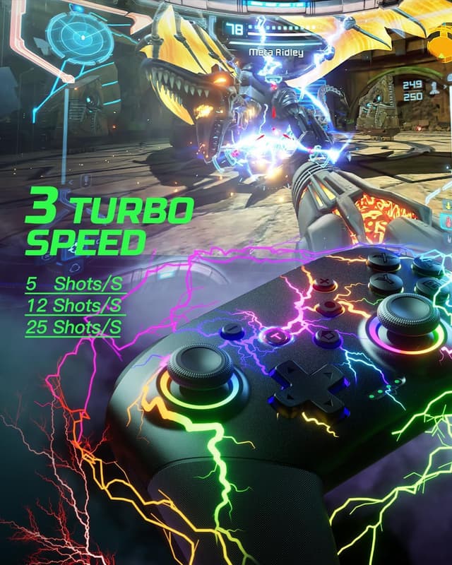 Thumbnail 5 de VOYEE Switch Pro Controller 1000mAh