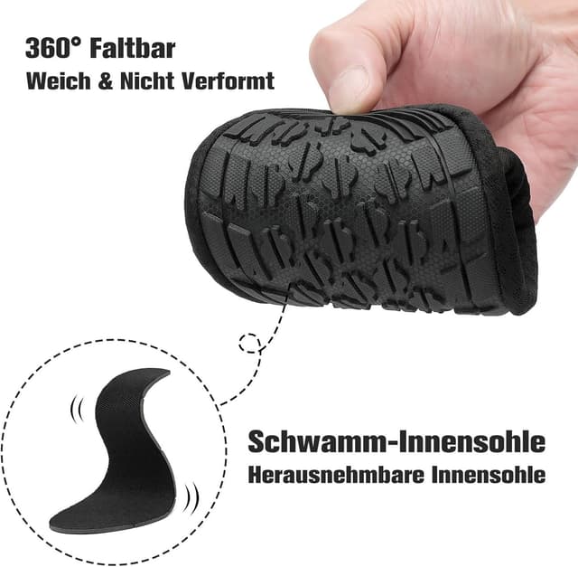 Detalle de SAGUARO Scarpe da scoglio con asciugatura rapida, 7 fori di drenaggio e suola antiscivolo (gr. 36-47)