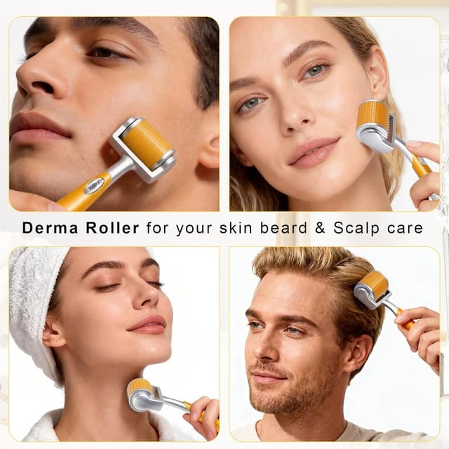 Detalle 1 de Ebeizi dermaroller 0,5 mm microneedling