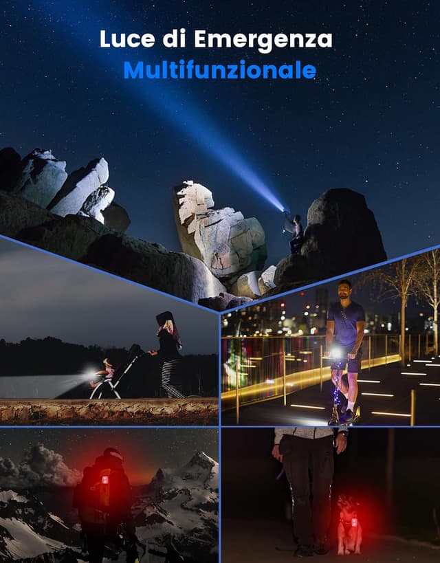 Thumbnail 6 de Mohard 2026 Luci Bici LED 58h