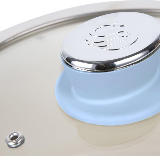 Detalle de Swan SWPS3020BLN induction saucepan set 3 pcs