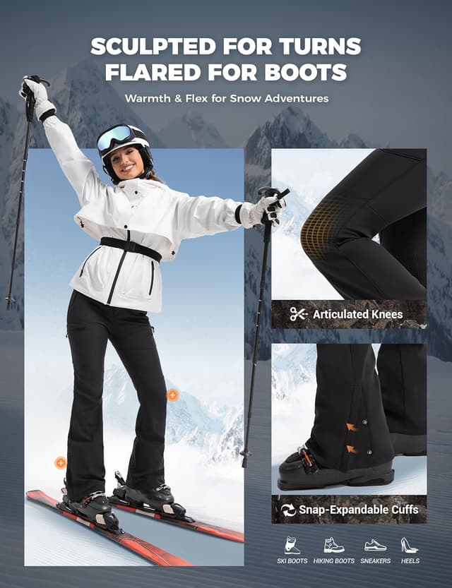 Thumbnail 3 de Moosehill Women's Snow Ski Pants 5 Pockets