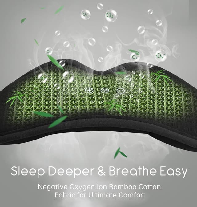 Thumbnail 5 de TOPOINT Bamboo Cotton Bluetooth Sleep Mask