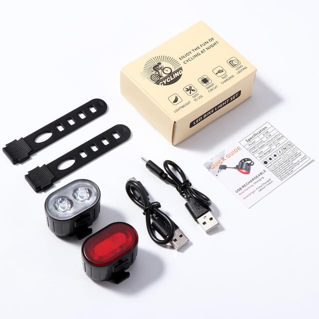 Thumbnail 1 de Oderra Lumiere Velo Avant et Arrière IPX4