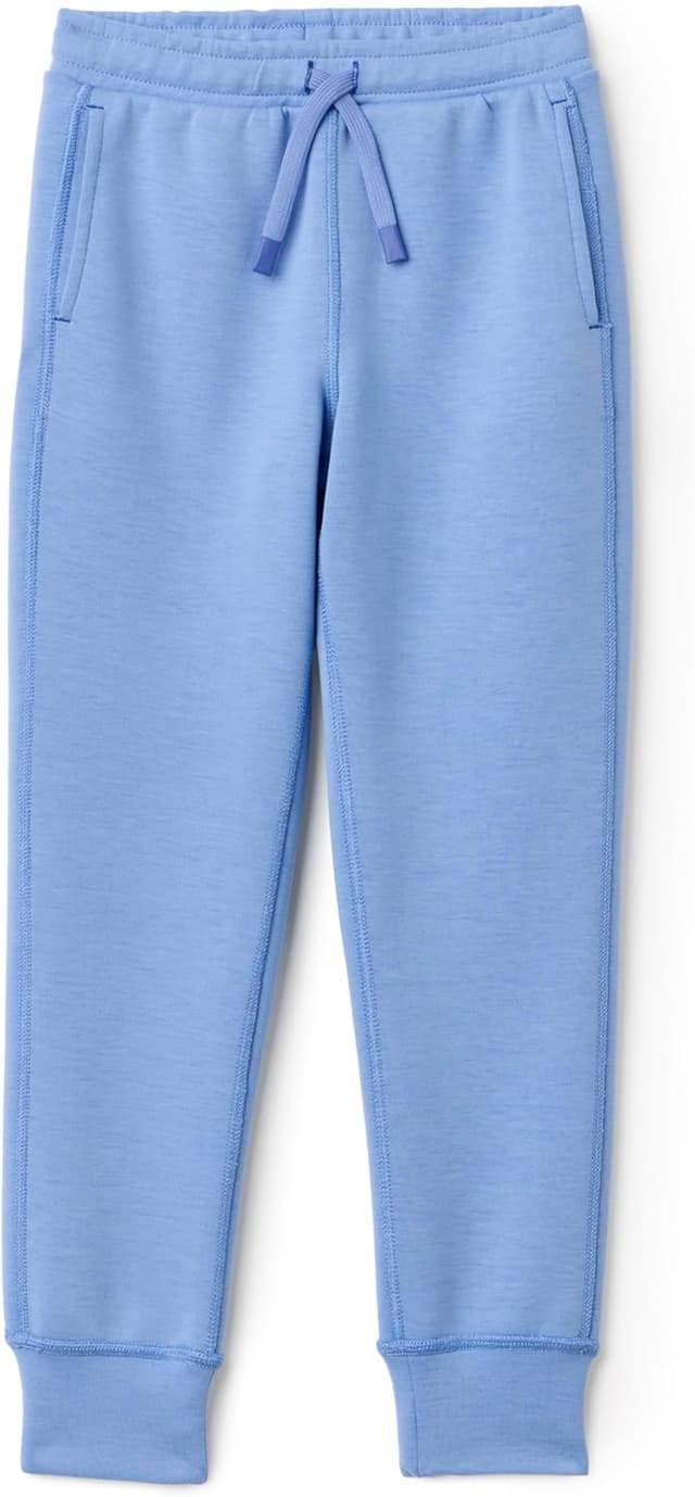 Detalle de Amazon Essentials Girls’ Athletic Regular-Fit Workout Jogger Tracksuit Bottoms with Pockets